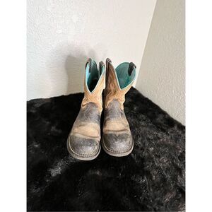 Ariat Black and Tan Winter Boots